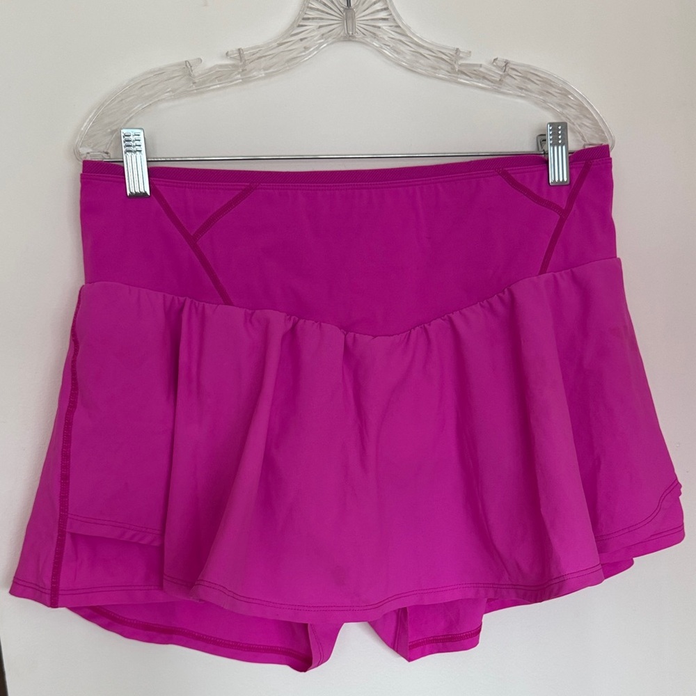 Free people movement Women's hot Pink Skort XL